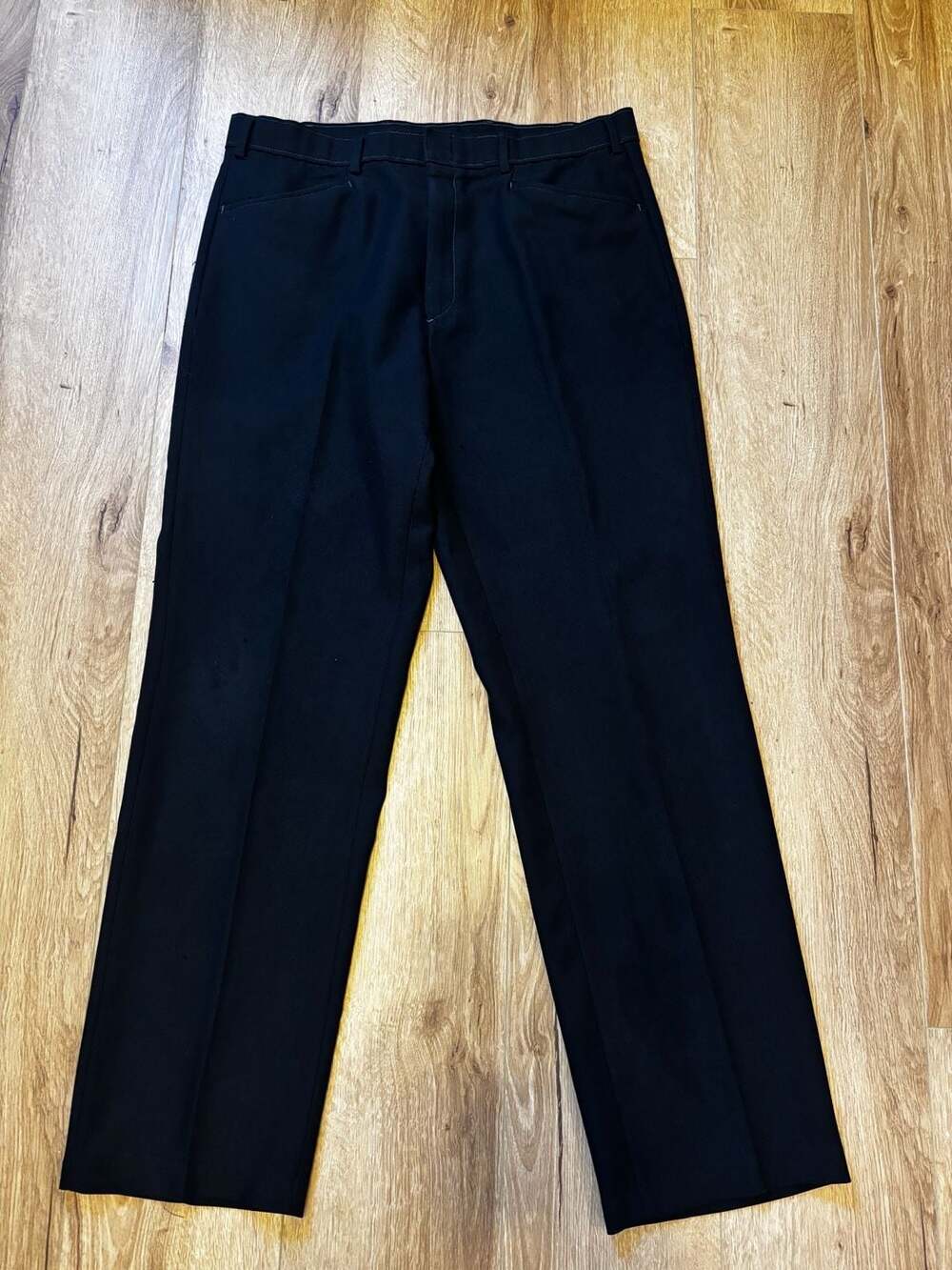 Vintage Levi's Action Slacks 100% Texturized Polyester Dress Pants Size 38x34